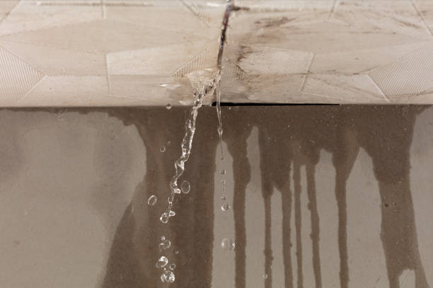Professional Burst Pipe Cleanup technician working in Canaan, CT
